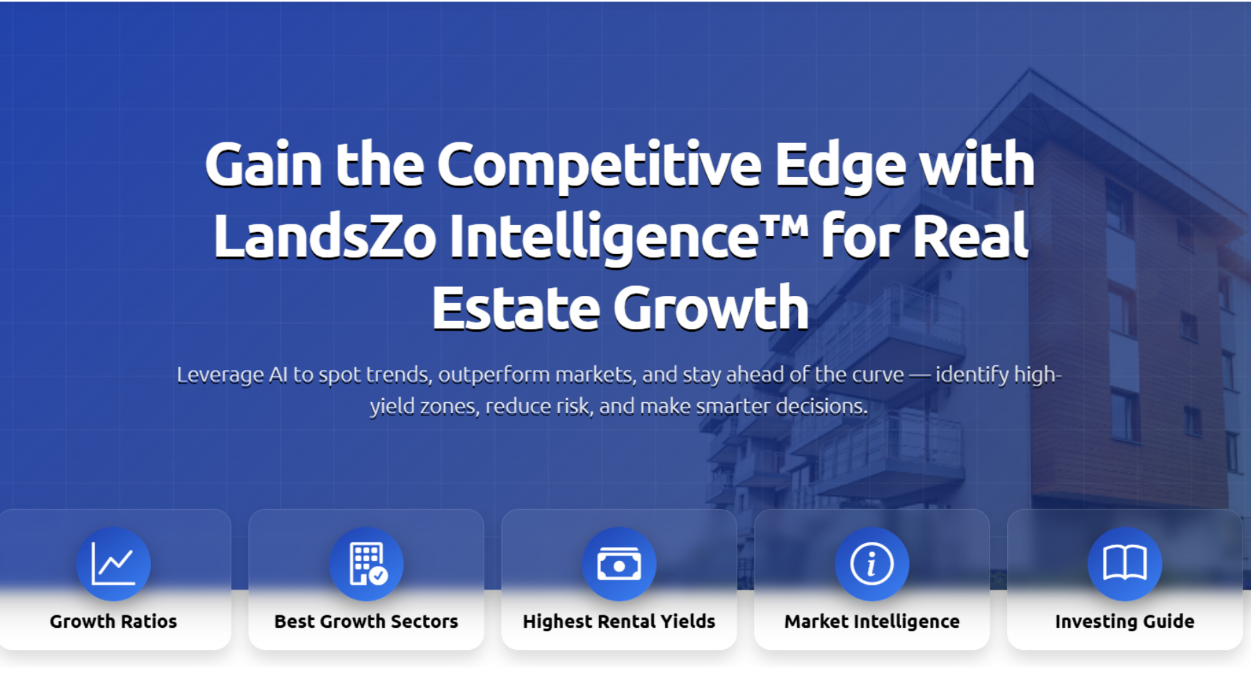 LandsZo Intelligence: AI-Powered Market Intelligence for Smarter Real Estate Decisions